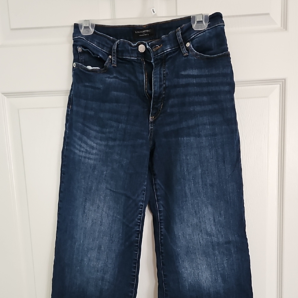 Banana Republic Dark Blue Flare Jeans